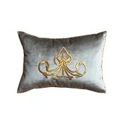 Antique Ottoman Empire Raised Gold Embroidery (#E010626 | 12 x 17")