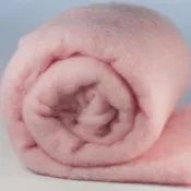 NZ Perendale Wool Carded Batt - Cotton Candy-7 oz