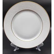 Haviland & Parlon CH Field Limoges 10.75" Plate Gold Gilt Raised Relief France