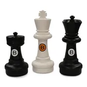 25" Plastic Chess Set Custom Personalization Kit