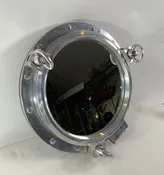 23 Inch Aluminum Ship’s Porthole Mirror