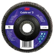 3M Cubitron 3 7100380168 Flap Disc 1169F, 60+, T27-Flat, 5 in x 7/8 in, 1 Each