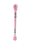 DMC Variations 6 Strand Floss | 4180 Rose Petals/Candy Stripe