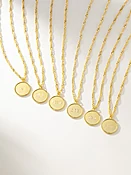 Circle Pendant Necklace