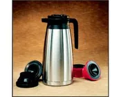 Server Coffee 1.9 Ltr Brew Thru Lid Black 6 Ea/Cs