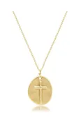 16" Necklace Gold - Inspire Charm | enewton