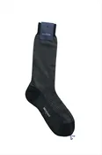 Bresciani Men's Houndstooth Socks Grey Green
