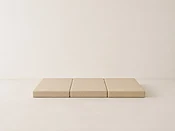 3.5 inch Shikibuton - Natural Hybrid, Latex Folding Foam Bed - Latex Core