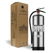 Amerex® 240 Water Based Fire Extinguisher 2.5 Gallon, 2A, With Wall Bracket, 00100