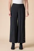 Habitat - Rayon Jacquard Button Hem Pant