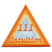 111 Angel Numbers Patch Intuition Mythology Psychic Embroidered Iron On