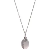 10K White Gold Diamond Necklace