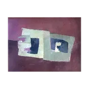 American abstract expressionist painting : <i>Overlapping squares</i>, ca.1940.