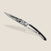 Deejo 37G Ebony Wood Latino Skull Folder