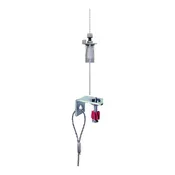 1.25" Pin & Ceiling Clip Shot Fire Cable UniGrip Hanger No. 2