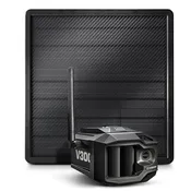 Vosker V300 Ultimate 4G-LTE Live View Security Camera with External Solar Panel