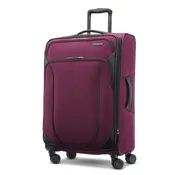 American Tourister 4 KIX 2.0 Softside Spinner Luggage, 24 Inch Checked Medium