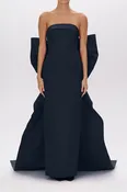 Colette Silk Faille Column Gown
