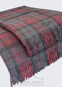 Alpaca Blend Scottish Plaid Blanket-photos courtesy of Classic Alpaca
