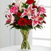 Rose and Lily Bouquet