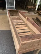 Garden Bed, raised on legs