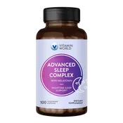 Advanced Sleep Complex with Melatonin, Sleep Support, 100 Vegetarian Capsules