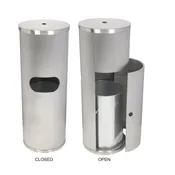 ATHLETIX Stainless Steel Floor Dispenser w/Trash Can