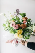 Fresh Cut & Wrap Handtied Bouquet