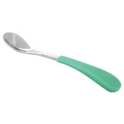 Avanchy Stainless Steel Infant Feeding Spoons (2 Pack) - Green