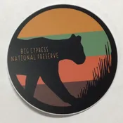 Big Cypress, 4-Stripe Panther Sticker