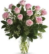 12 - 24 OR 36  PINK ROSE VALENTINES BOUQUET