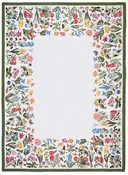 Botanical 7x9 White