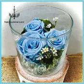 BLUE FOREVER ROSES
