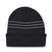 Striped Beanie (Black)