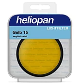 Heliopan 27mm Dark Yellow Filter (15) Schott Glass for B+W Photography