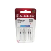 Singer Red #2032 Leather Point Needles - Professional Grade for Leather & Vinyl (Size 14, 16) 5-Pack