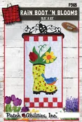 Rain Boot 'N Blooms Pattern