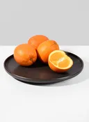 10.75in Wide Bronze Ceramic Plate