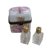 2 Pink Perfume Limoges Box Gift