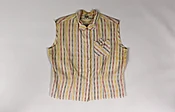 1950s Town And Country Pastel Stripe Tank Top — TRASH