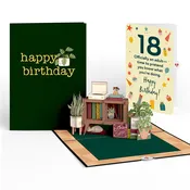 18th Birthday Houseplants Pop-Up Card and Sentiment Set