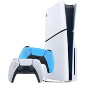 PS5 Disc Console + DualSense Wireless Controller Starlight Blue
