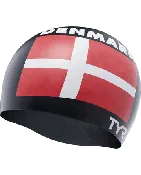 Adult Silicone Swim Cap - Denmark