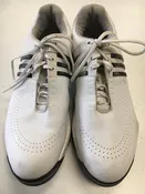 Adidas AdiWear White/Black Womens Size 8 Used Golf Shoes