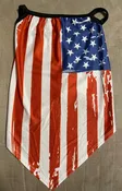 AMERICAN FLAG NECK GAITER WITH EAR LOOPS