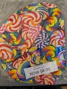 Lollipop Satin Lined Elastic Bonnet