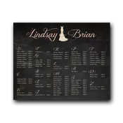 Ivory Trumpet Dress Seating Chart