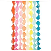 Rainbow Twisty Fringe Backdrop