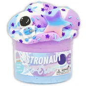 Astronaut Ice-Cream Tri-Colored Slime with Charms 8 oz.
