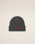 Bonnet gris en laine Ami de Coeur